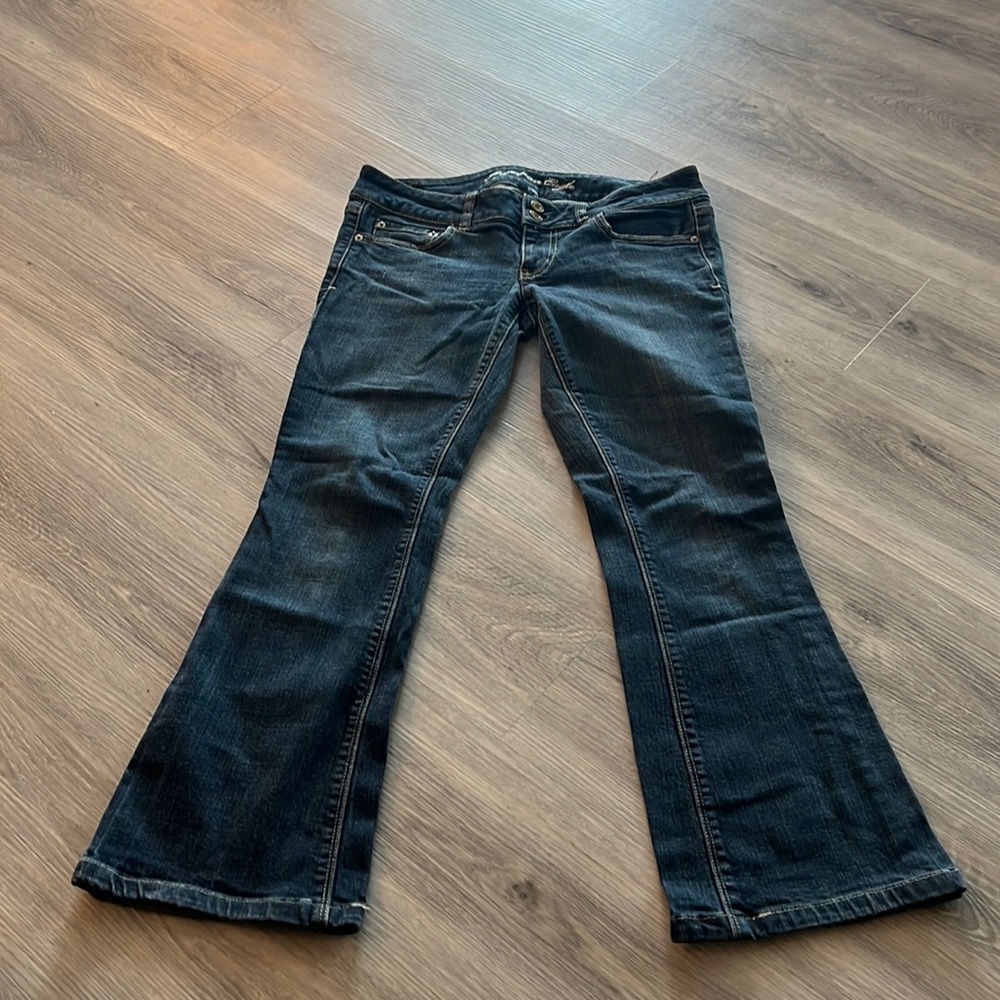 American eagle Artist bootcut blue denim jeans size 6